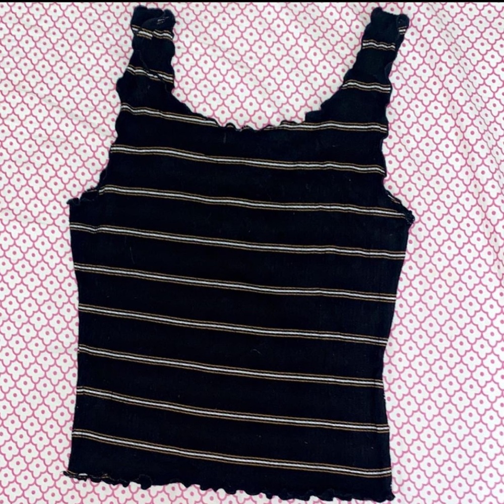 Striped fitted top - Picture 2 of 2